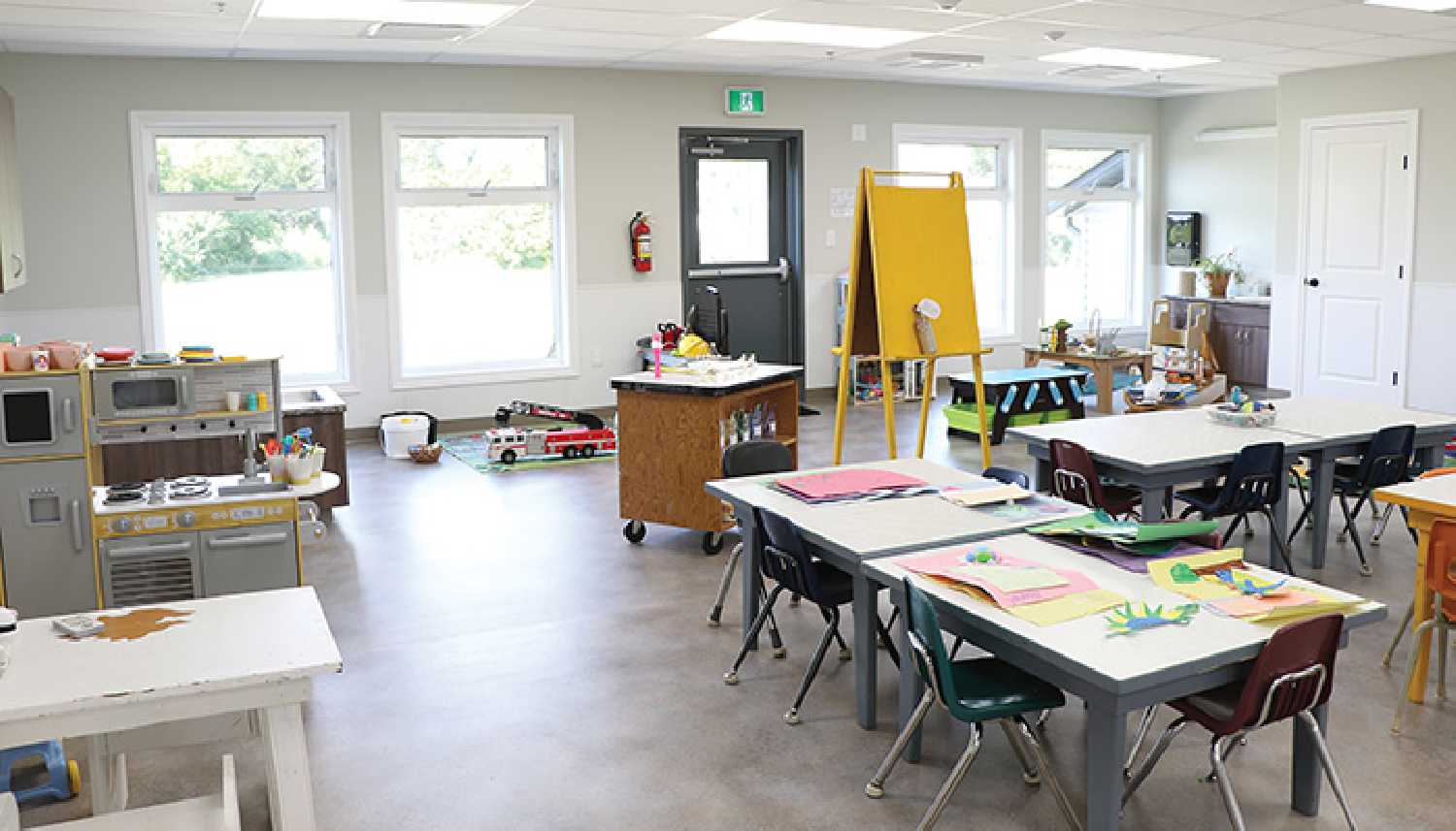 Child care directors and parents continue to express their concerns about not having enough staff and the shortage of available spots in child care centres across Saskatchewan. Photo: Inside of the new Wiggles & Giggles Childcare Centre in Whitewood, that opened in summer 2022. 